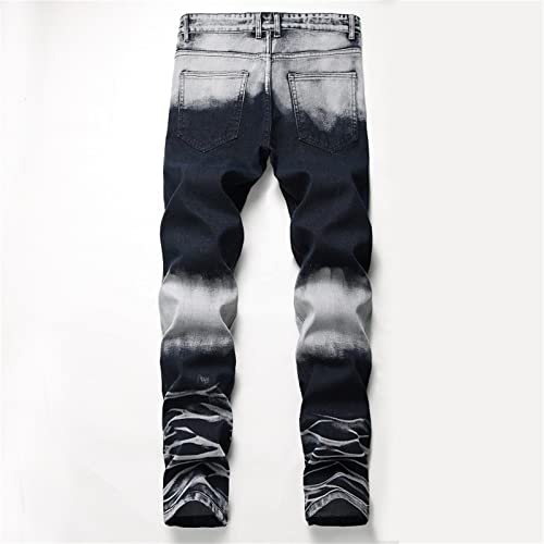 Jeans pantalon ordinaire stretch pour silhouette élancée - 2