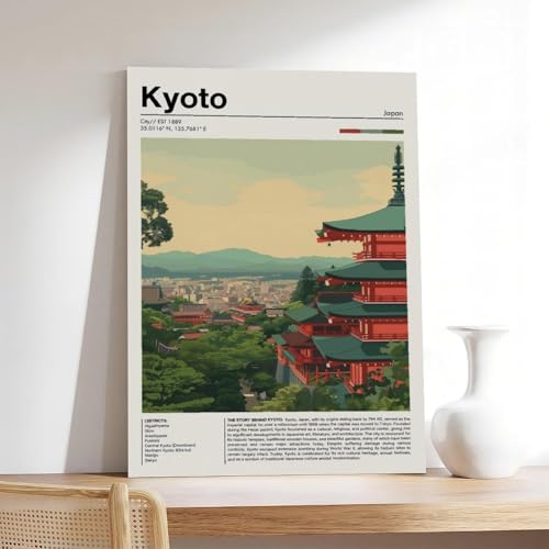 Toile Kyoto 61x91,4 cm pour habiller un mur vide avec élégance - 7