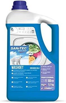 SANITEC Washdet Fehér és Színes Orchidea Folyékony Tisztítószer 5,1kg