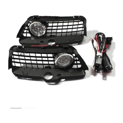 Calandre pare-chocs avant VW Golf Mk3 1992-1998 avec antibrouillard DRL blanc 6000K pour conduite