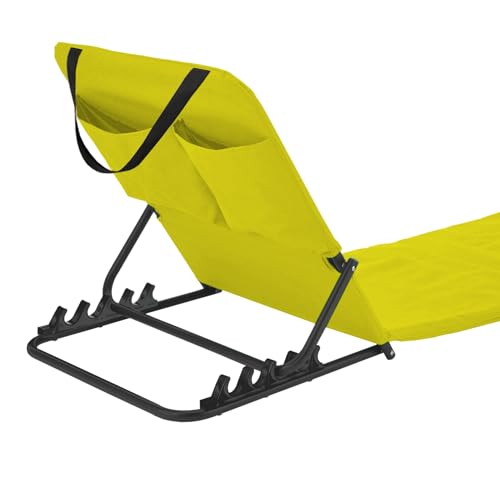 Lettino prendisole da spiaggia pieghevole con