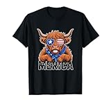 Photo Gallery merica highland cow 4 luglio giorno dell indipendenza maglietta Photo Gallery merica highland cow 4 luglio giorno dell indipendenza maglietta