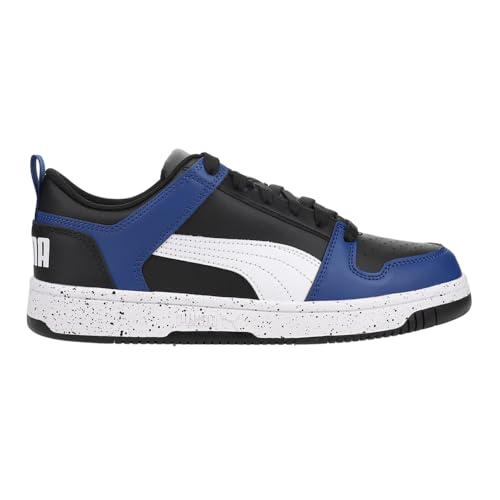 PUMA Mens Rebound Layup Lo Speckle Lace Up Sneakers Shoes Casual - Black