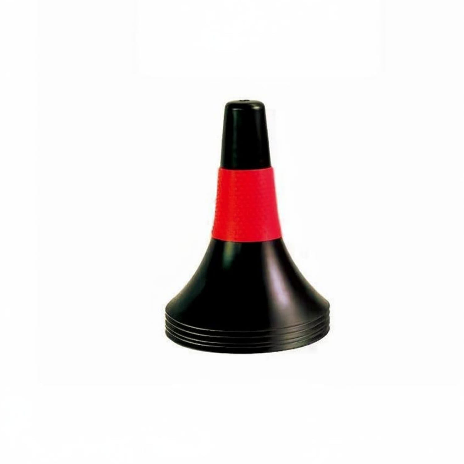 6 Pieces Flat Top Cone Long-Lasting Soccer Training Cone Stable Base Field Marker for Beginners, Red, Reinforced-image-43