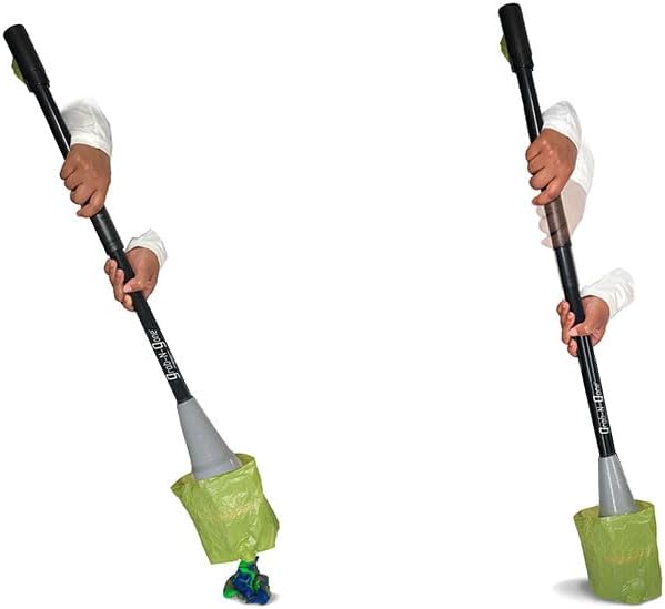 Miniatura 4 de Sin contacto con la mano, no se agacha, no requiere limpieza, cuchara portátil para excrementos de perro de 38 pulgadas