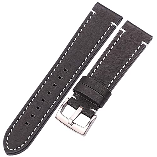 Boucle en acier inoxydable pour montre rétro de 18 à 24 mm durable