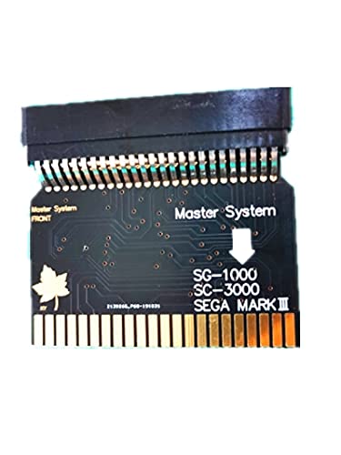Davitu Electronics Video Games Replacement Parts & Accessories - SMS2SG1000 Sega Master System to Sega MARK III (Japanese Version) SG-1000 SC-3000 Adapter SMS Adapter