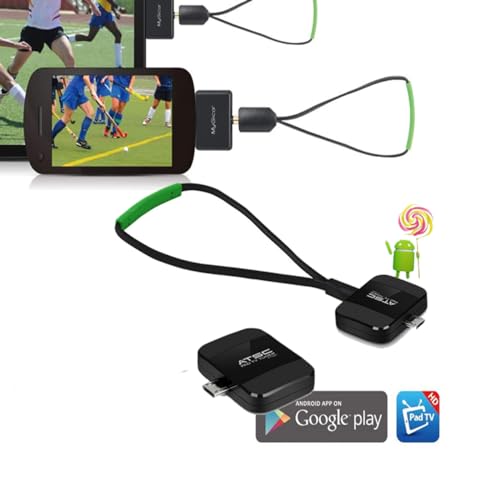 MyGica Mirco USB TV Tuner Card, Watching ATSC Digital TV Anywhere, Freeview HD TV Receiver, Recast Wireless HDTV Stick Tuner Adapter, USB TV Antenna for Android Phone Tablet PC Pad, No Internet Need - Thumbnail 6