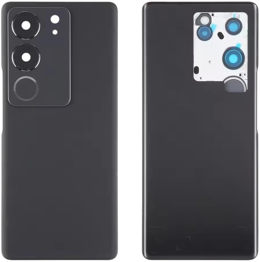 for vivo V29 Back Glass Battery Door Cover Replacement, Rear Housing Case with Camera Lens, for vivo V29 5G Rear Glass Panel Back Cover Repair Parts