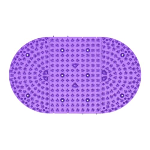 Esterilla acupresión y estera masajeadora de yoga para pies en casa