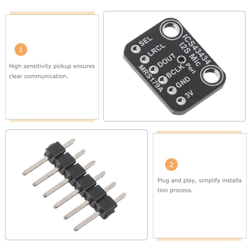 Módulo de Micrófono ICS43434 NUOBESTY para Reparación de Micrófonos 3