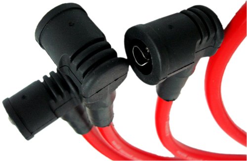 Vms Racing Ignition Spark Plug Wires In Red Compatible With Nissan Sentra Sr20De Ga16De 91 92 93 94 95 96 97 98 99 1991 1992 1993 1994 1995 1996 1997 1998 1999 #TOP4