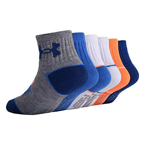 Image of Under Armour boys Multi Pack Quarter Sock