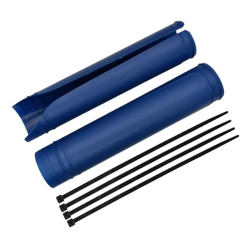 Fundas de horquillas ajuste para honda motocicleta yamaha azul oscuro