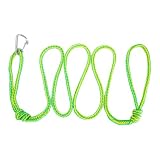 Bungee-Schleppleine aus Polyethylen mit Edelstahlhaken, 7ft–21ft