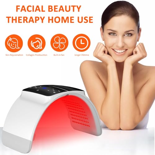 led red light therapy 7 colors in 1 face mask light therapy machine beauty salon home spa body facial skin care rejuvenation device