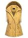 Boheny Womens Quilted Lightweight Vest with Removable Hoodie ¡¦