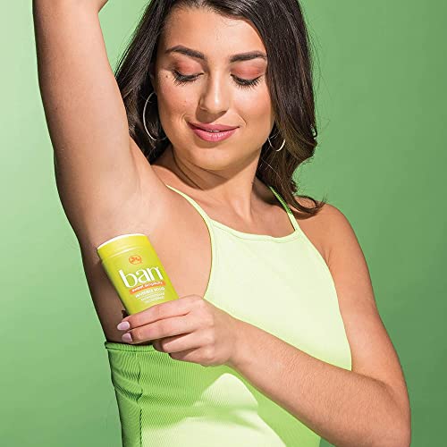 Ban Sweet Simplicity 24-Hour Invisible Antiperspirant, 2.6Oz Solid Deodorant, Underarm Wetness Protection, With Odor-Fighting Ingredients (4 Pack) #TOP4