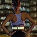 EYAKEG Reflective Belt for Running Belt Reflective Running Gear, Green
