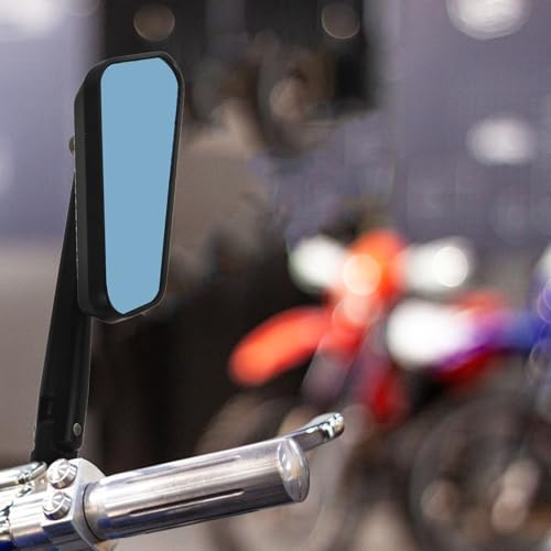 Accesorios robustos para manillar con espejos plegables y visión convexa 4