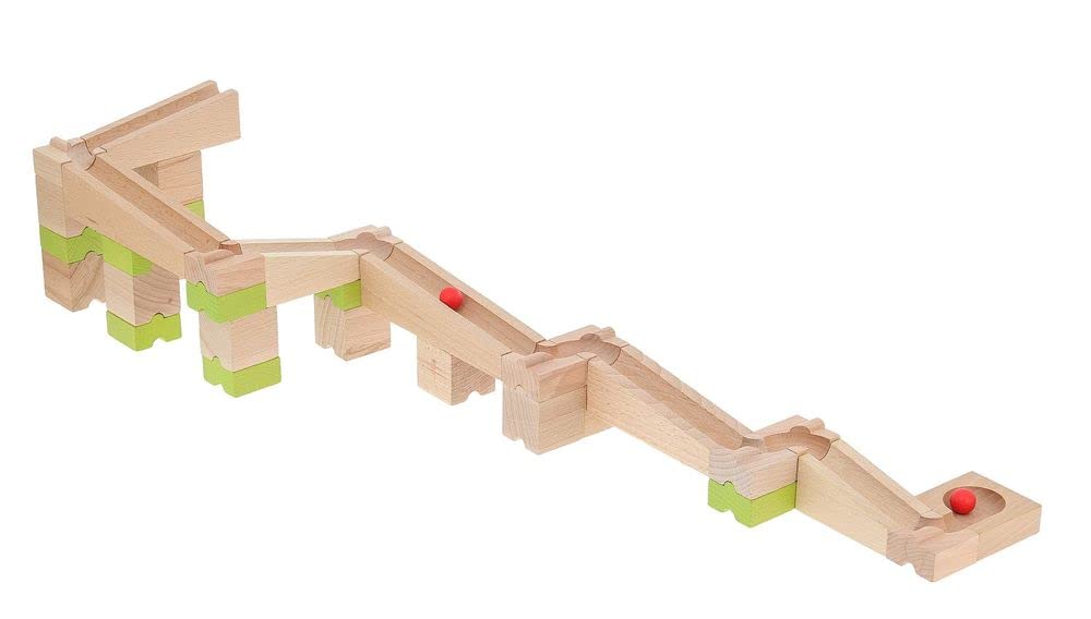 Jeujura - RELAIS DEI PISTES - Gioco Di Costruzione In Legno Da 120 Pezzi, Valigetta 32x27x11 Cm, Per Bambini Dai 5 Anni, Prodotto In Francia