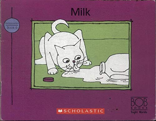 Milk Bob Books Sight Words 0545150973 Book Cover