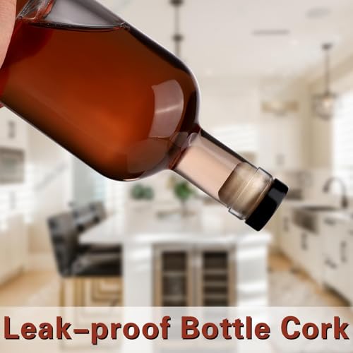 Lote de 12 botellas de vino vacías de 375 ml con corcho 5