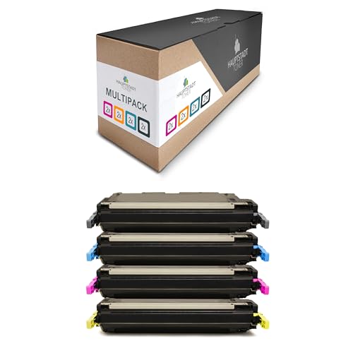 HAUPTSTADT TONER 8X Premium   Tóner compatible con HP Color Laserjet 5500 5550 (sustituye a C9730A 33A 645A)