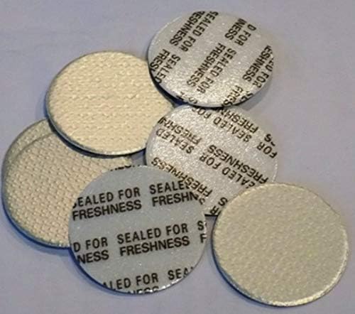 Bottle Tamper Evident Foil Safety Press and Seal Pressure Sensitive 24 mm Neck Opening Foil Seals-No Heat Required (100)