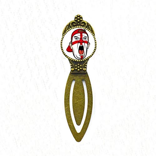 Marque-page Angleterre maquillage visage rétro, un accessoire de lecture raffiné