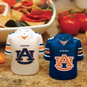 Auburn Tigers Gameday Jersey Salt and Pepper Shakers