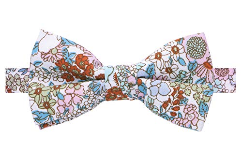 Image of Spring Notion Boys' 4-Piece Floral Suspenders Outfit
