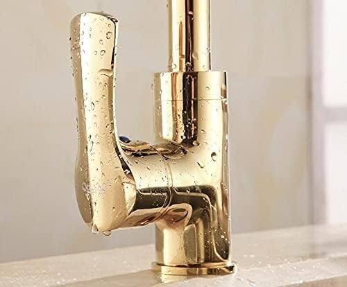 Rubinetto, Rubinetto per lavello da Cucina Compatibile con Bar Agriturismo Commerciale, Rubinetto da Cucina Girevole di Lusso in Oro Rosa/Oro/Cromo, Miscelatore per lavabo da Bagno, Rubinetto per