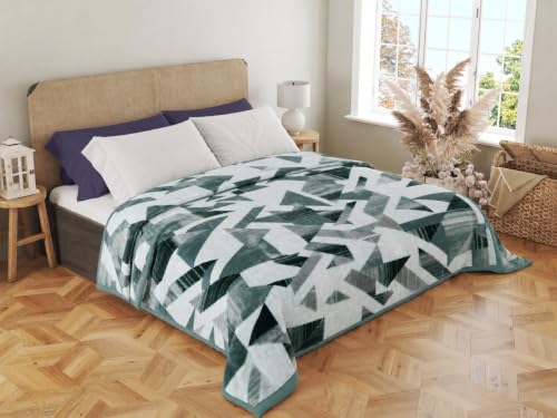 Image of Double Bed Blanket Heavy Blanket Kambal | Perfect for Winters | 220 CM X 275 CM | 2.8Kg (Stone Age)