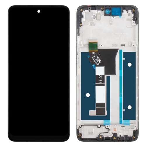 Image of Yondista for Mototola Moto G 5G 2025 Screen Replacement XT2513V XT2513-1 XT2513-2 6.7 inch LCD Display Touch Digitizer Assembly - OEM - Black Frame