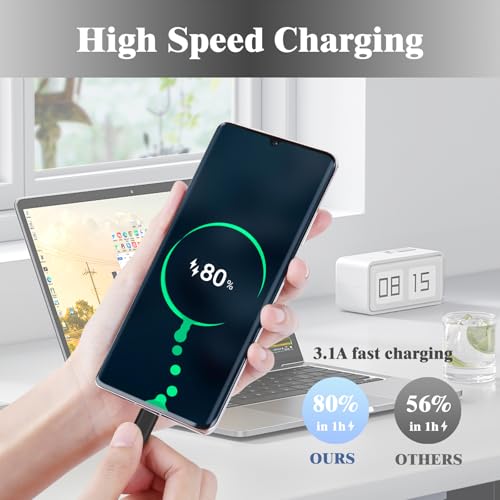 USB-C Charging Cable Cord Wire for Power Banks Fit for INIU, iWalk, Anker USBC, BONAI, Spigen PocketBoost & Other PowerBanks with USB C Input - Image 5