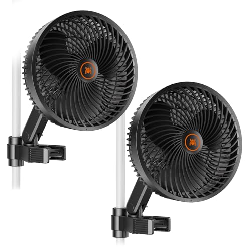 Spider Farmer 2-Pack Clip Fans with EC Motor
