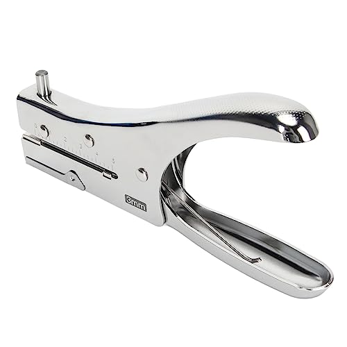 Single Hole Punch Deep Penetration Labor Saving Handheld Metal 3mm One Hole Puncher for Paper Cardboard Photo