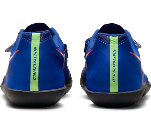 Nike Nike Zoom SD 4 Track & Field Throwing Shoes nk685135 (Racer Blue/Lime Blast/Safety Orange/White, US Footwear Size System, Adult, Men, Numeric, Medium, 9.5)