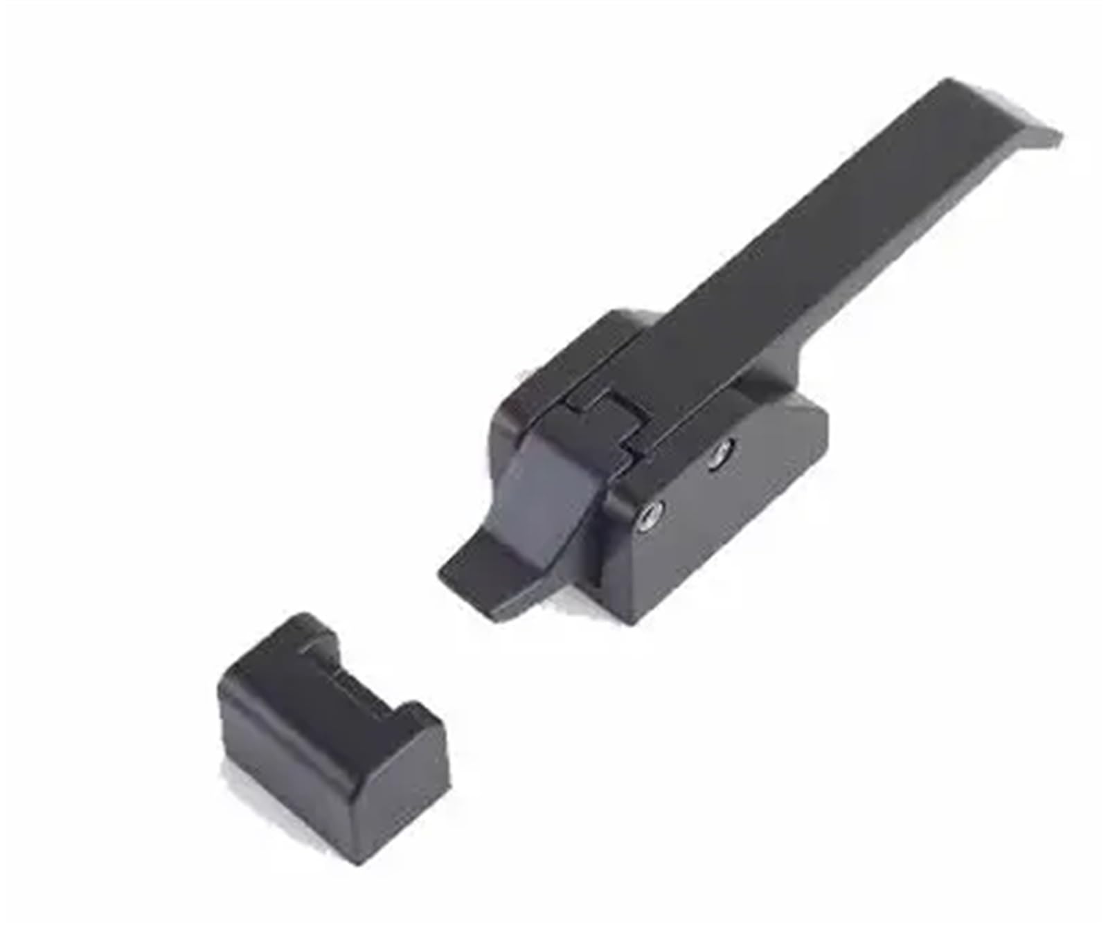 Sxolcoufoh Black No Key Dk615 Refrigerator Door Cabinets Freezer Handles Cabinet Lock 1Pcs(Black No Key)