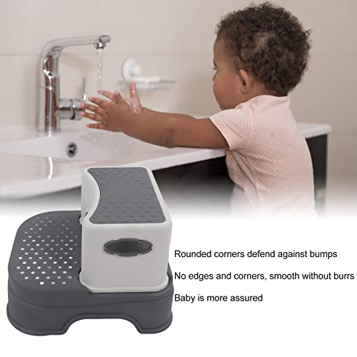 Tabouret 2 marches anti-renversement à démontage rapide pour le lavabo