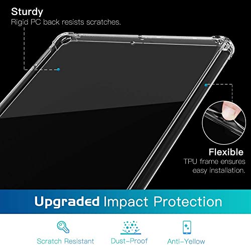 Case for iPad 9th Generation Case 2021/iPad 8th Generation 2020/7th Generation 2019, Matte Case for iPad 10.2 [Compatible with Smart Keyboard & - Image 4