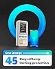 AEGTEST HOUND-1011S Portable Radon Detector, High-Accuracy Sensor for Home, Lightweight, Audible & Visual Alarms, Long-Term Monitoring, Easy-to-Use Radon Tester in pCi/L or Bq/m³ for Basement