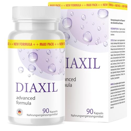 Diaxil cápsulas - Extracto de fruta de saúco rico en vitamina C - el compañero perfecto para su día a día - Contenido 90 cápsulas 1x