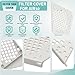 2 Pack 19729 Filter Side Cover Compatible with ResMed AirSense 10, AirStart 10, AirCurve 10 CPAP/AutoSet/VPAP Machines - Universal Replacement for Plastic Side Filter Cover (Gray)