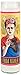 The Unemployed Philosophers Guild Frida Kahlo Secular Saint Candle - 8.5 Inch Glass Prayer Votive - Made in The USA