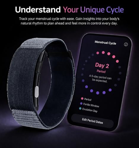 Image of Vitro Smart Fitness Band - Heart Rate, SpO2, Sleep & ECG Monitor | 7 Days Battery | Body Composition | Body Temperature | Multi-Sport Tracker for Daily Health & Fitness (Elegant Beige Gold)