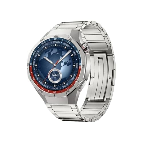 [LOKLNEYK] �ɓK������Huawei Watch GT6 Pro/ GT5 Pro/ GT4 /GT3 Pro /GT2 46mm /5�o���h�ɓK������22mm���^���X�g���b�v(Silver,For Huawei GT4 3 2 46mm)