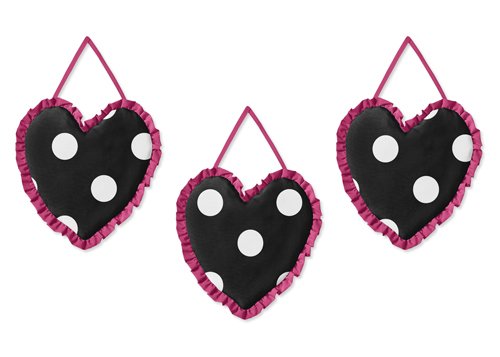Sweet Jojo Designs Hot Dot Modern Wall Hanging Accessories
