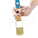 MAXMAN Chalk Paint Brushes for Furniture, 2 Pack Small Wax Brush Set, Stencil Brush, Professional Natural Bristle Brushes for All Furniture Paint and Fusion Mineral Paint, Milk Paint, No Shedding